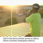 Greenpeace Africa Enables Solar Powered World Cup Viewing Area