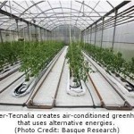 Air-conditioned Greenhouse Uses Alternative Energy