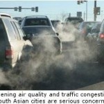 Worsening Air Quality and Traffic Congestion in South Asian Cities