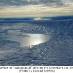 Greenland may be Slip Sliding Away due to Surface Lake Melt