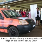 UNEP Flags off Electric Car on African Odyssey