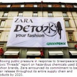 Zara Commits to Ban Toxic Chemicals in Fashion Products