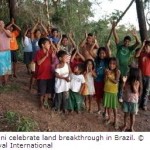 Guarani Trapped on ‘Island’ Celebrate Land Breakthrough