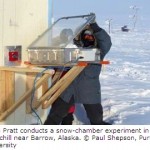 Sunlit Snow Triggers Atmospheric Cleaning, Ozone Depletion in Arctic