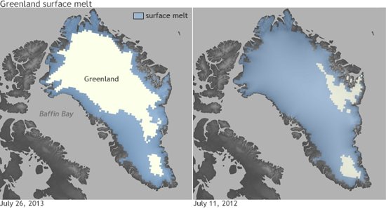 Greenland Surface Melt