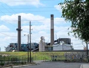 Coal-fired Power Plant in Denver, U.S.