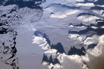 Glaciers in Antarctica