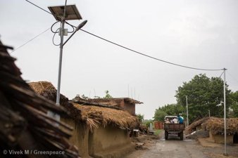 Solar Power Micro-Grid in Dharnai Village, India