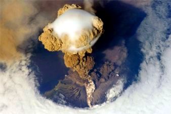 Sarychev Peak Volcanic Eruption