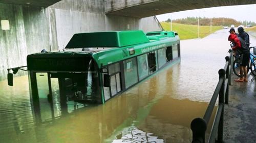 Floods Disrupting Transport System. © EEA