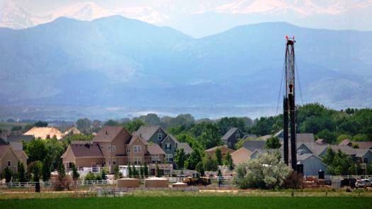 Fracking Rig in Colorado, U.S.