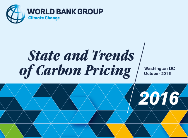WBG-State of Carbon Pricing Reports 2016