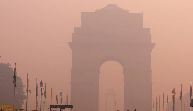 Smog in Delhi Post Diwali